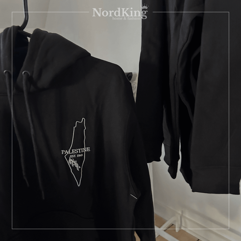 Free Palestine Black Hoodie 5