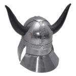 horned medieval helmet 1